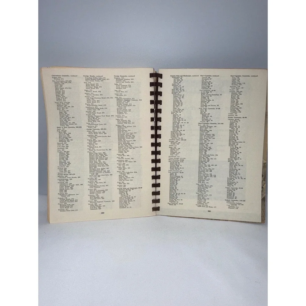 Favorite Recipes Home Economics Teachers Casseroles 1965 Book Multicolor Fair